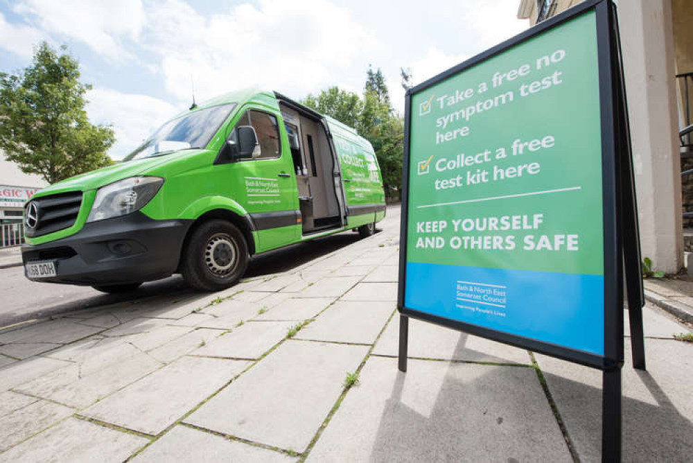 The van will be out and about around B&NES next week The van will be out and about around B&NES next week