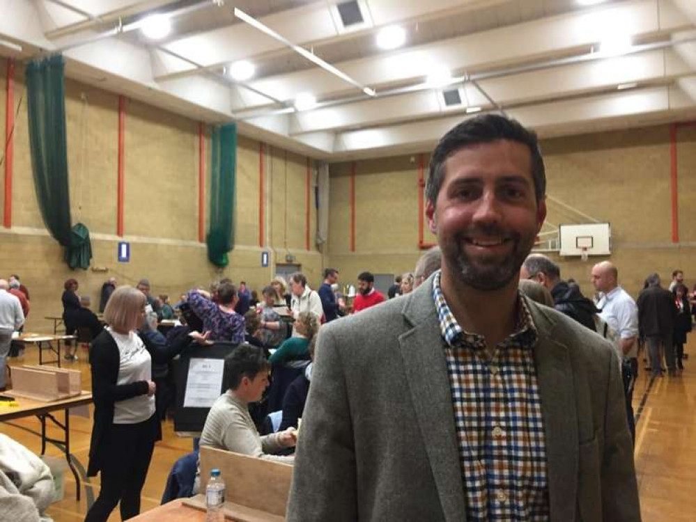 South Gloucestershire Conservative leader Toby Savage in Kingswood Leisure Centre before the count. Source: A Cameron. Permission for use by all newswire partners South Gloucestershire Conservative leader Toby Savage in Kingswood Leisure Centre before the count. Source: A Cameron. Permission for use by all newswire partners