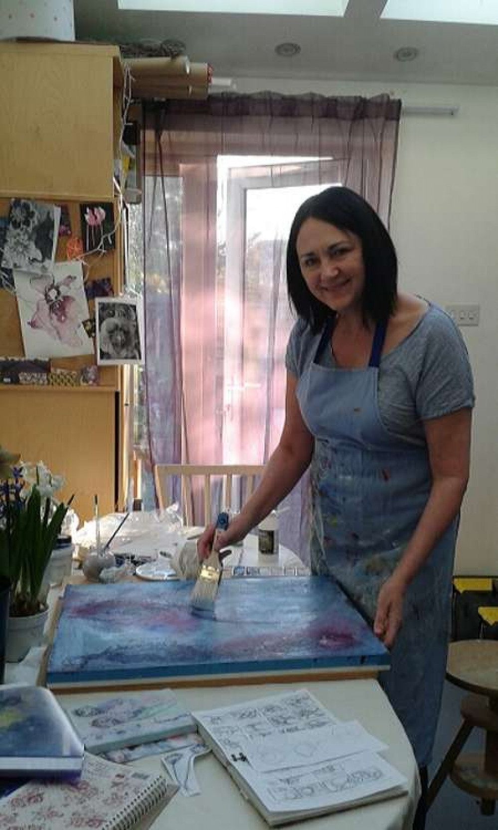 Jane who lives in Midsomer Norton is inspired by the natural world