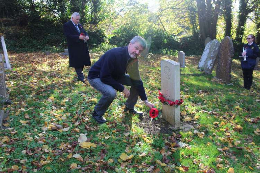 Making it very personal, the small ceremony in Clandown Making it very personal, the small ceremony in Clandown