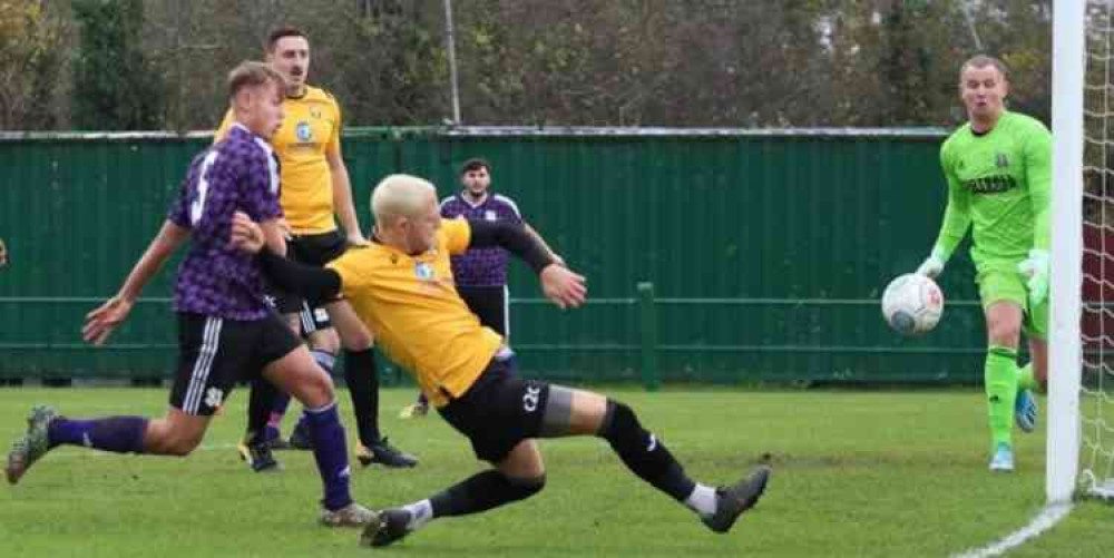 Matt Price opens the scoring for Rocks