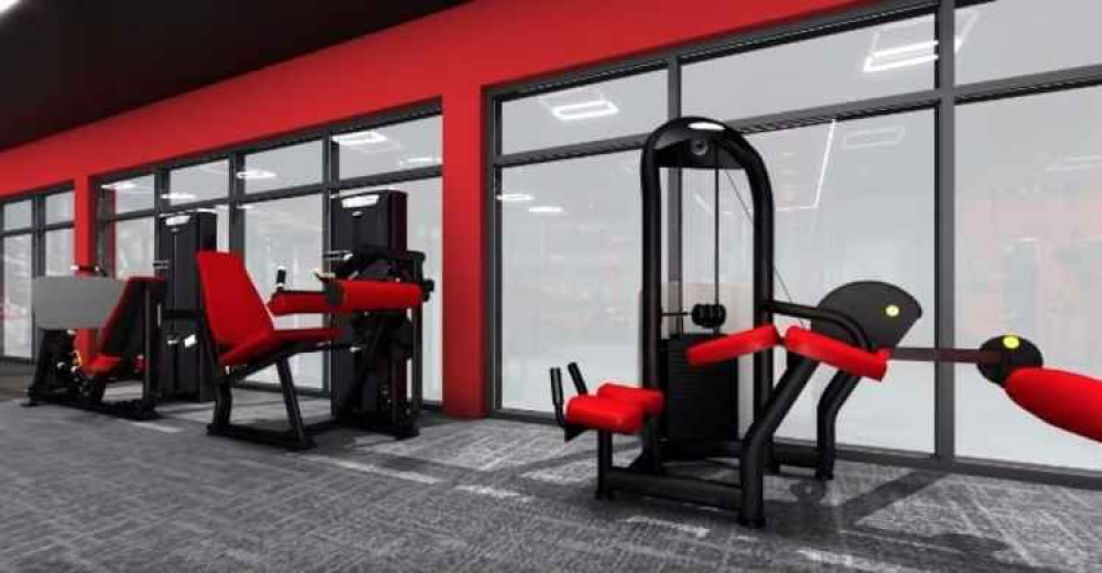 CGI impressions of Snap Fitness Heswall