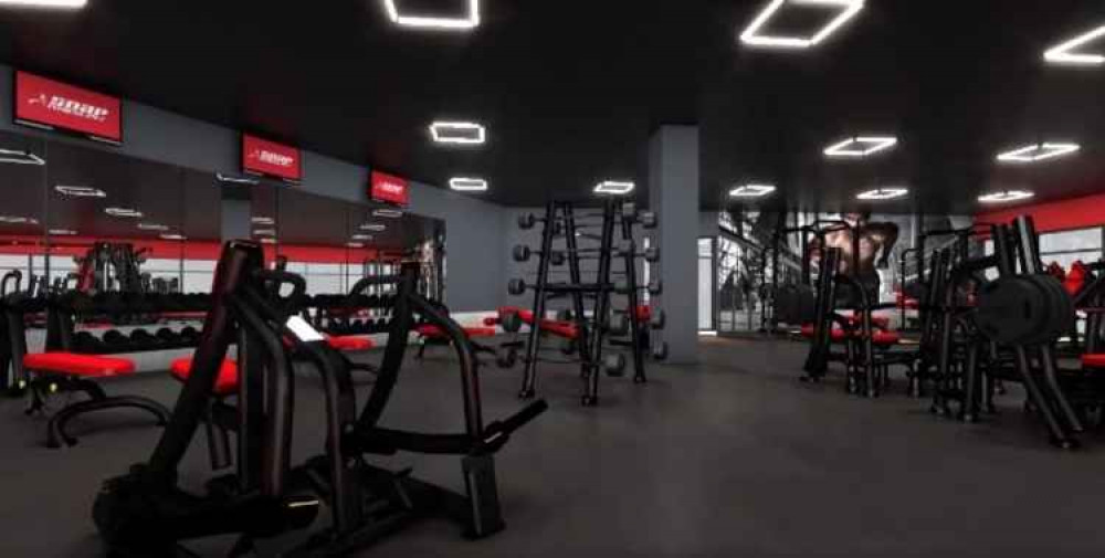 CGI impressions of Snap Fitness Heswall