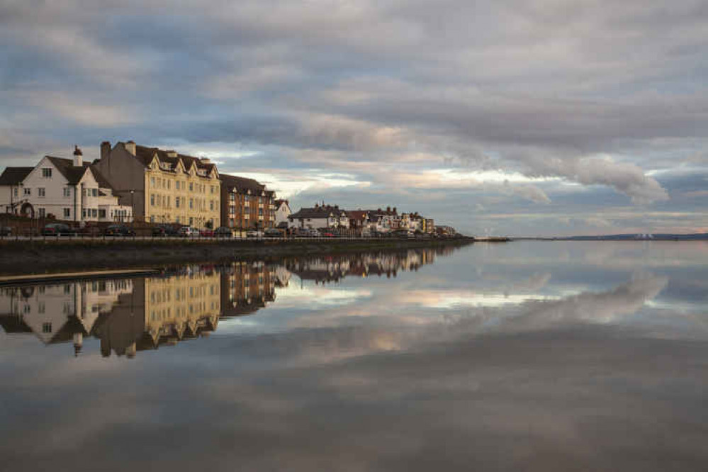 West Kirby, just up the road and complete with Marine Lake