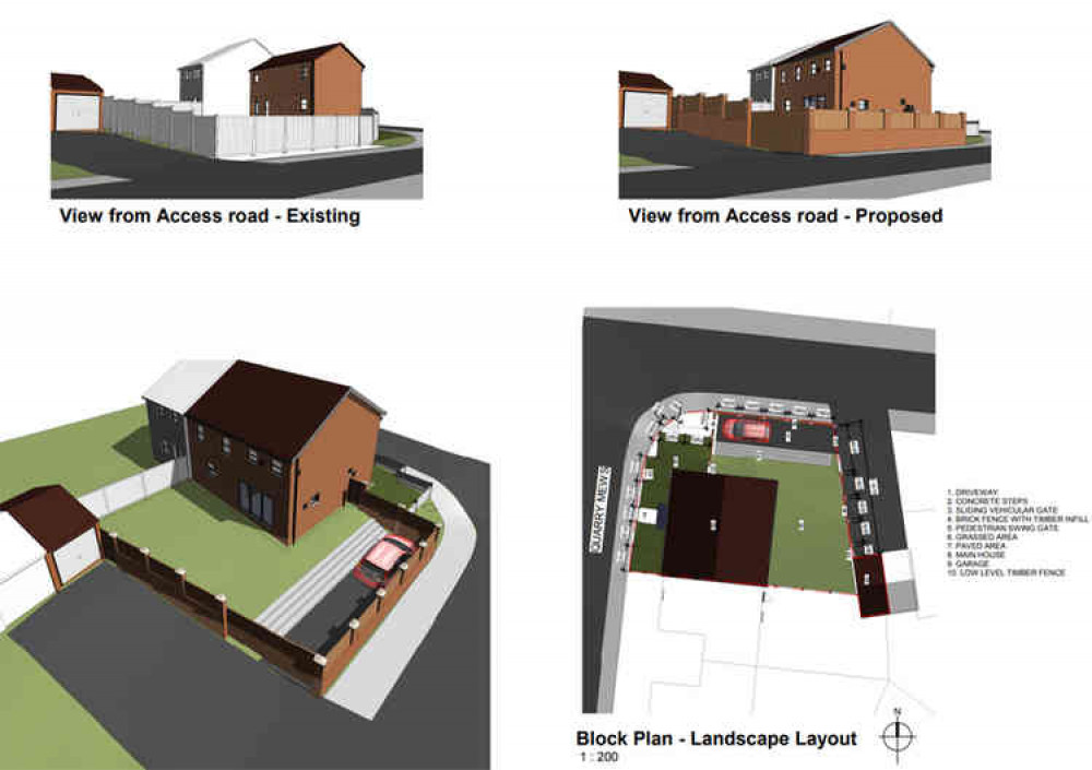 A house in Purfleet is poised for a significant increase in size if plans are approved