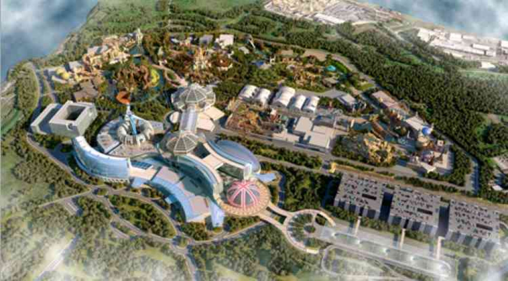 How the new resort might be configured