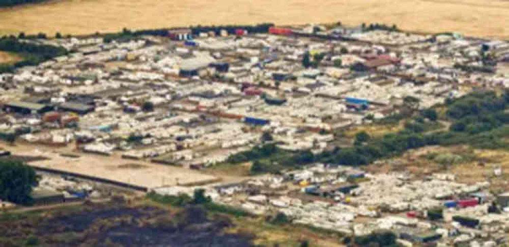 The Buckles Lane Traveller site. Picture by John McLellan.