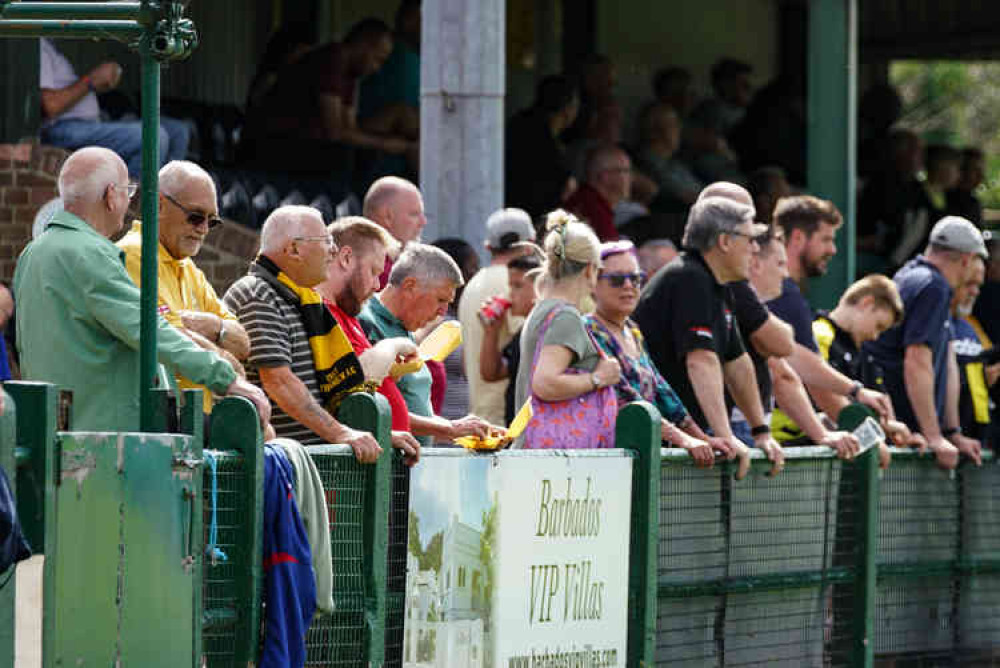 Fans were back at Rookery Hill. Picture by Mikey Cartwright.