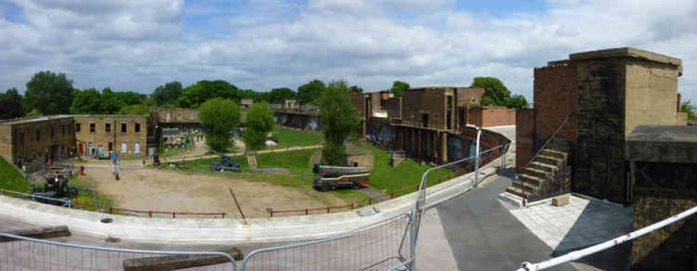 Visitors can no longer enter the inside of Coalhouse Fort, which is now reportedly overgrown and in a state of additional disrepair through lack of routine maintenance