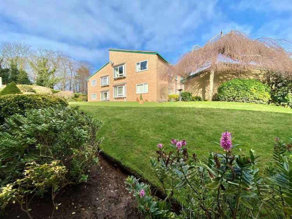 The Hermitage flats sit in carefully tended gardens