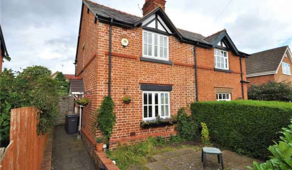 The cottage, built in 1896