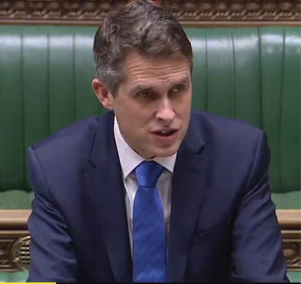 Education minster Gavin Williamson