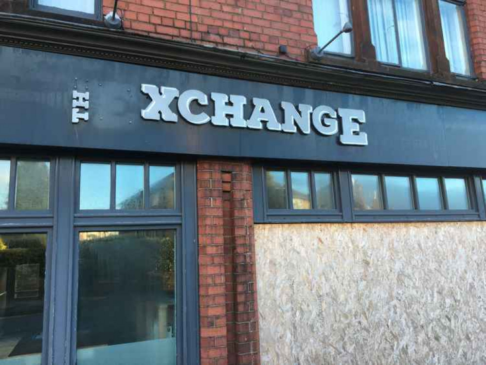 The old Exchange is in a pretty sorry state