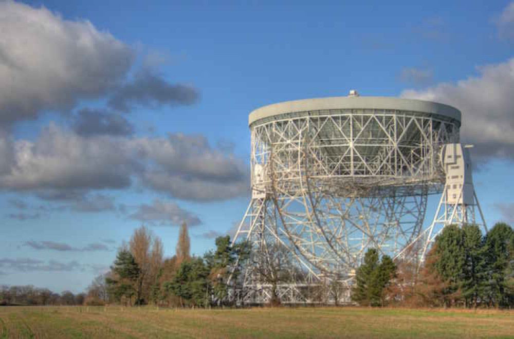 The Lovell radio telescope at Jodrell Bank