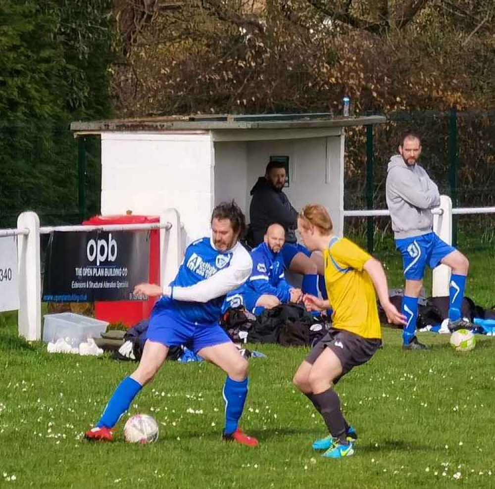 Action from the Junior Cup - which had to be decided by penalties. Picture by Bob Shaw. Action from the Junior Cup - which had to be decided by penalties. Picture by Bob Shaw.