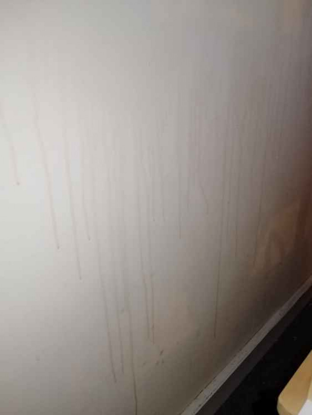 Water leaking down walls and from ceilings has been a common complaint in flats.