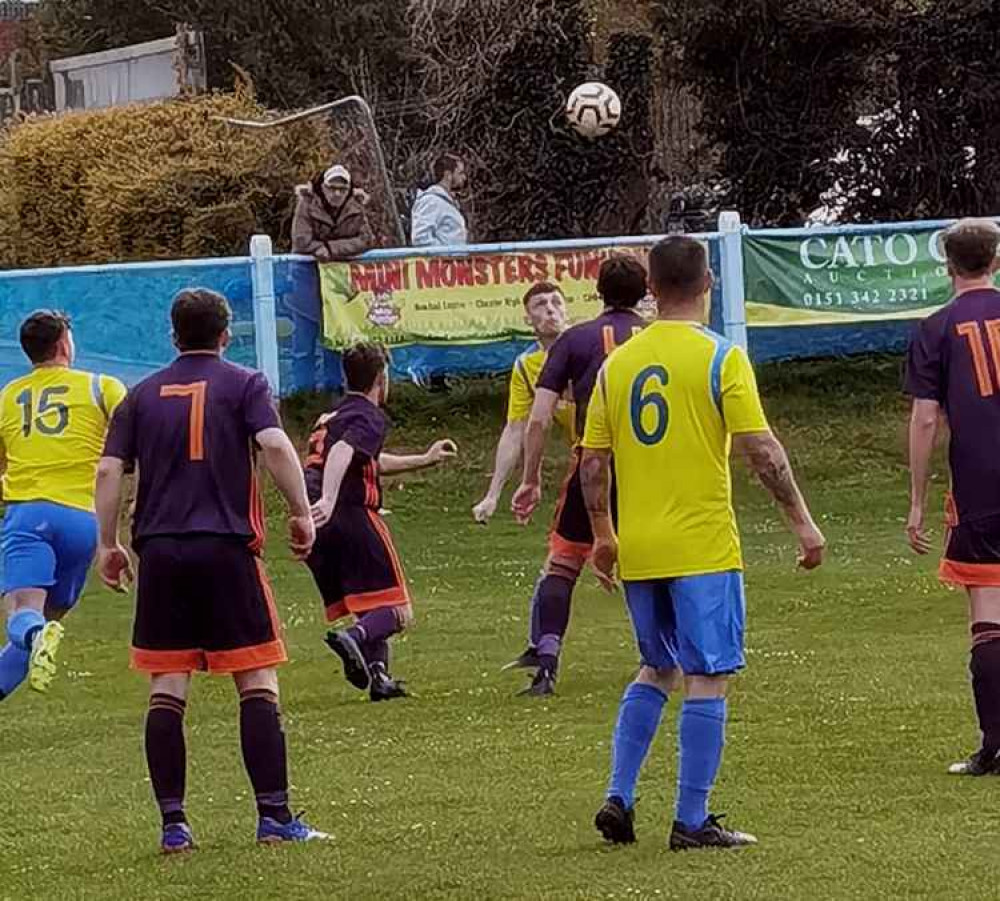 Heswall Reserves v. Sutton Athletic. Picture: Bob Shaw Heswall Reserves v. Sutton Athletic. Picture: Bob Shaw
