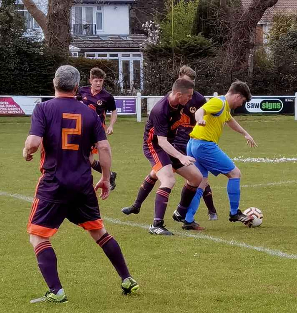 Heswall Reserves v. Sutton Athletic. Picture: Bob Shaw Heswall Reserves v. Sutton Athletic. Picture: Bob Shaw