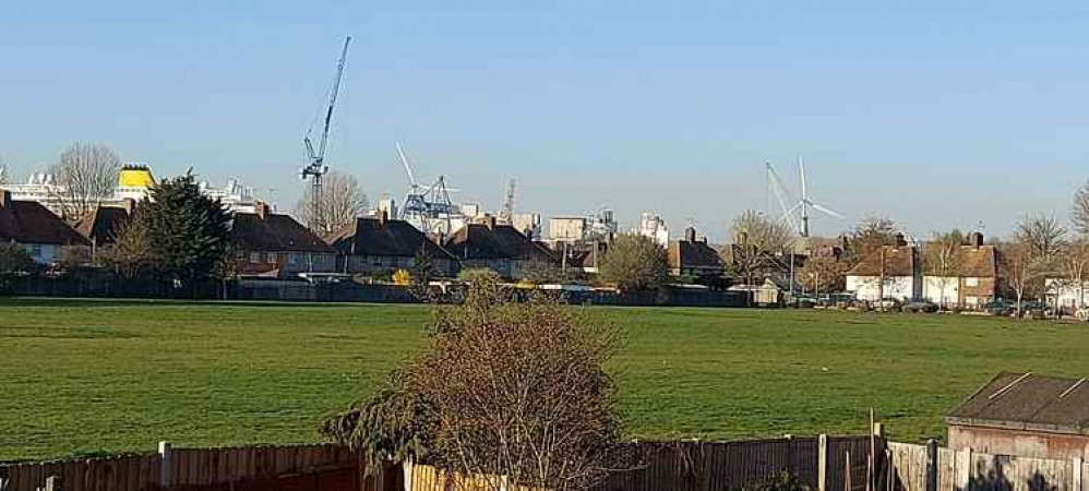 A haze over Tilbury - but Thurrock Council says it came from afar.