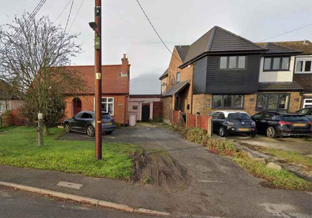 This bungalow in Fobbing could be replaced by a larger building, similar to its neighbour.