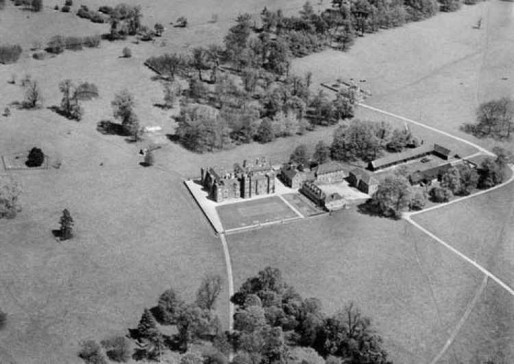 The hall pictured in 1929