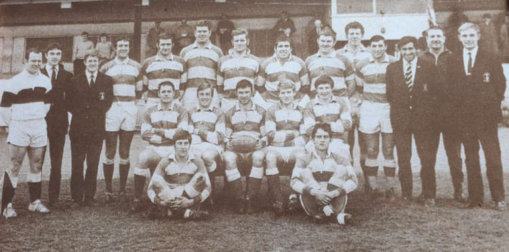 A young Ralph Henderson (bottom left) in Abertillery days A young Ralph Henderson (bottom left) in Abertillery days