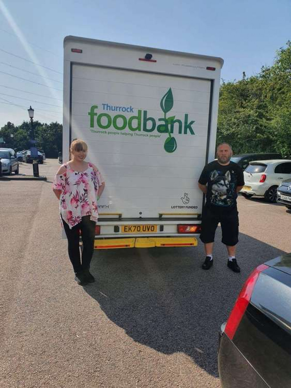 Thurrock Foodbank was one of beneficiaries