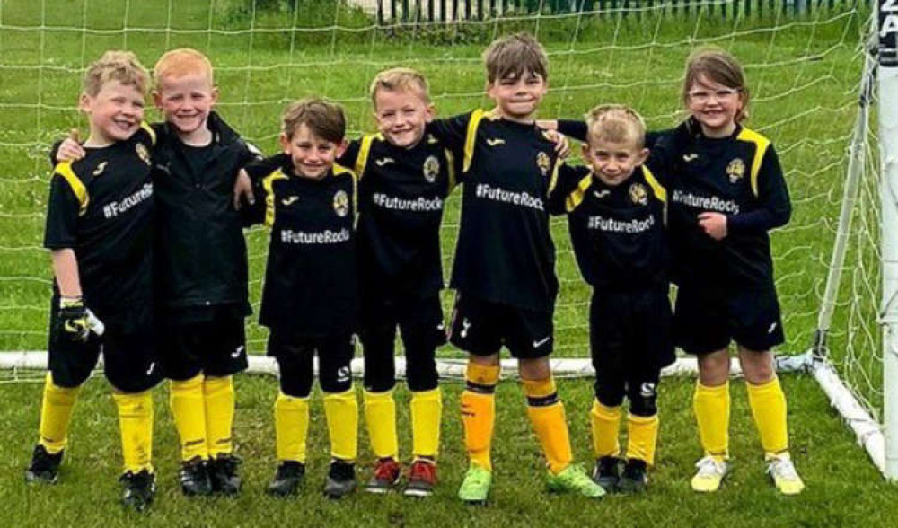 East Thurrock's Under seven will be match day mascots this afternoon. East Thurrock's Under seven will be match day mascots this afternoon.