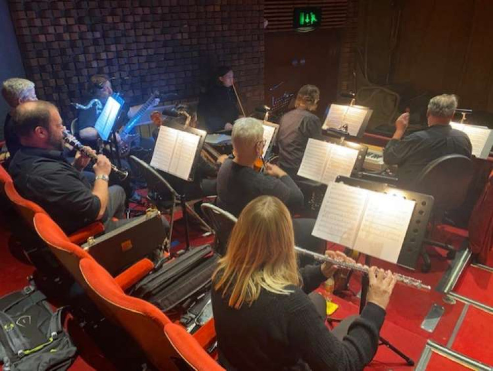 The TOPS on Stage orchestra under the direction of Richard Langstone laid down the musical carpet for the singers to perform on.