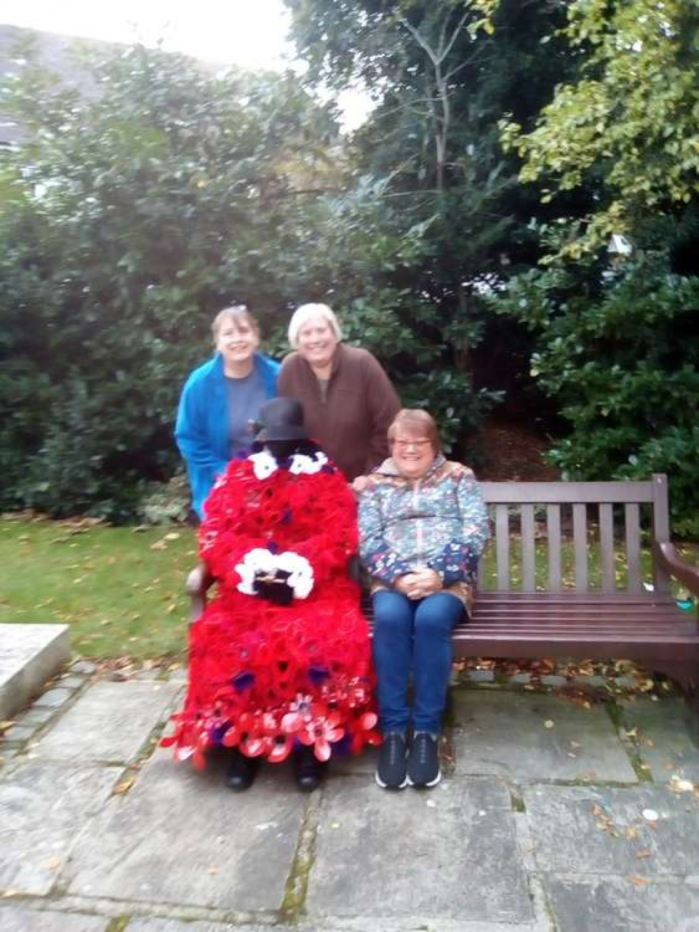 Ladies from the WI with their creation