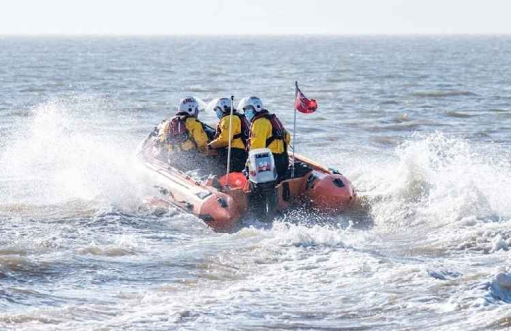 West Kirby RNLI launch to search for the kayakers - Picture: RNLI/David Edwards