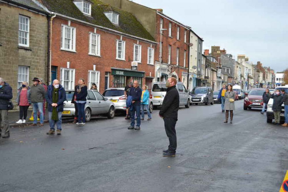 Remembrance Sunday in Bridport