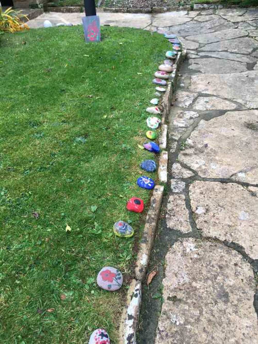 The stones at St Mary's Church, Walditch