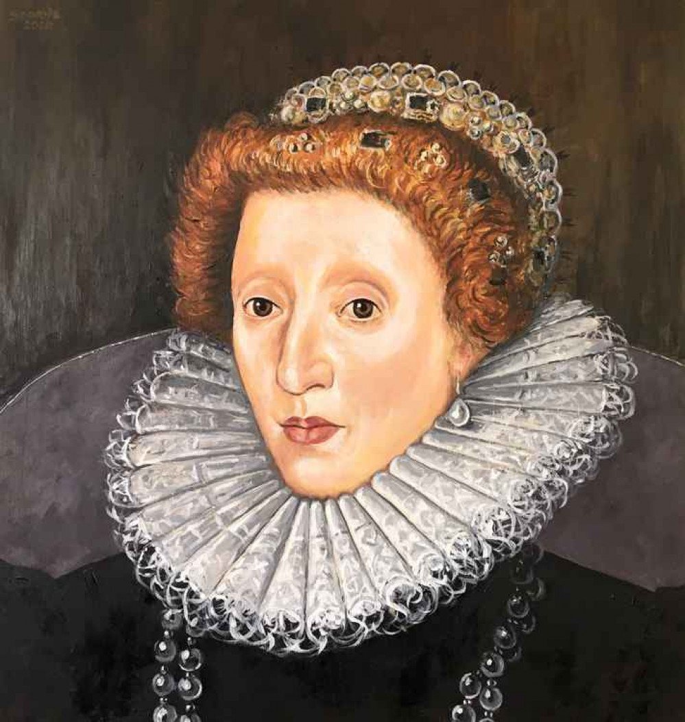 Elizabeth Sporne's Elizabeth I portrait