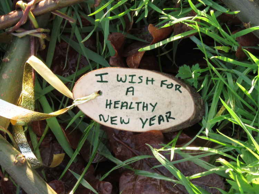 One of the messages on a Tree of Hope