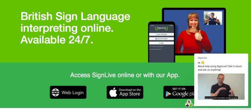 SignLive will help those who are hard of hearing or deaf contact Dorset Police in non-emergencies