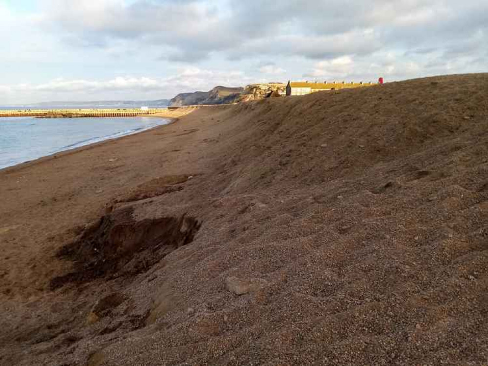 East Beach before the stormy weather at the weekend