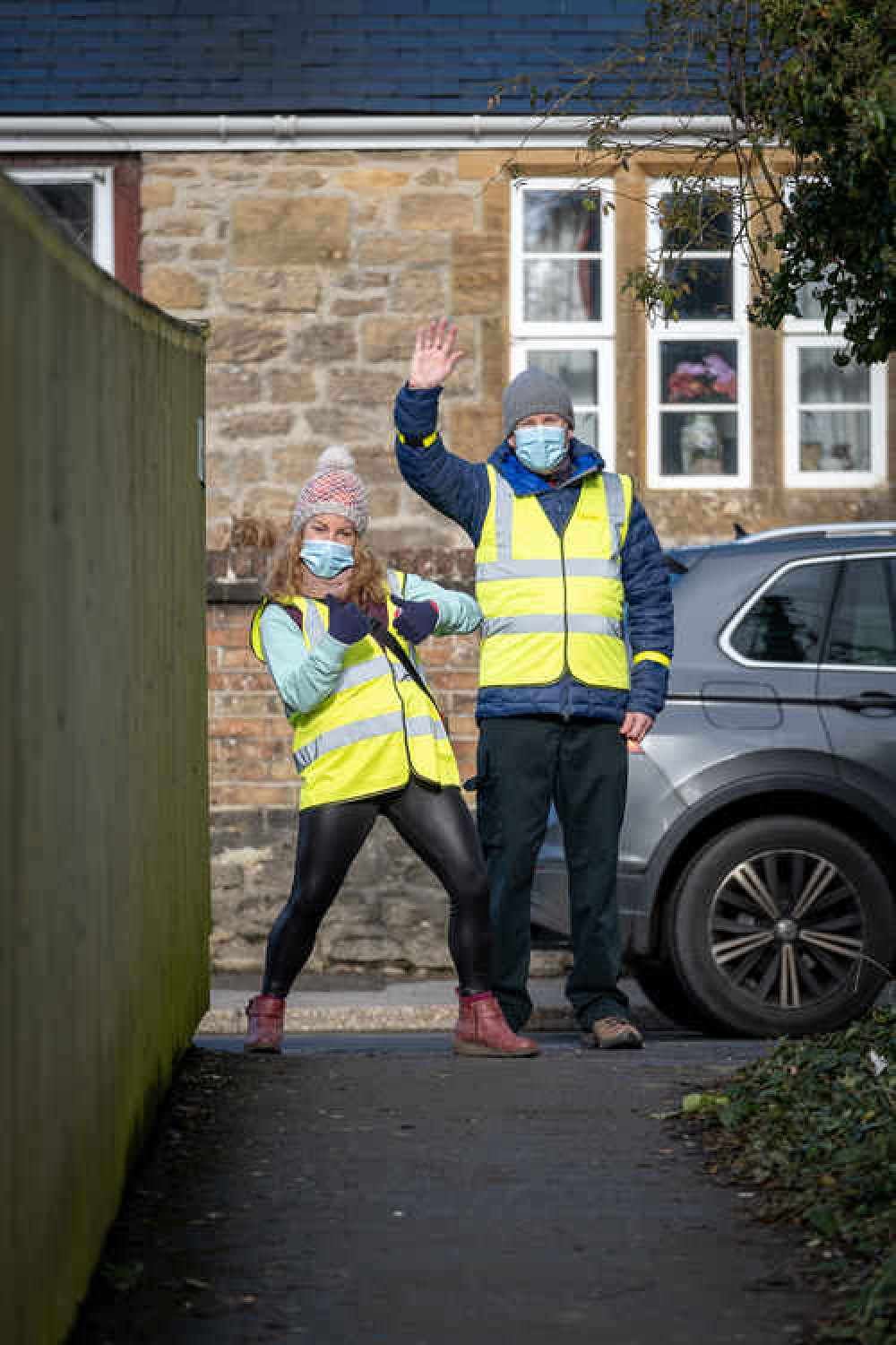 Volunteers at Bridport Medical Centre Picture: Eddy Pearce