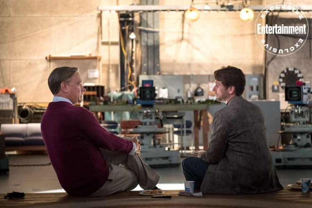 Tom Hanks as Mr Rogers, with Matthew Rhys as Lloyd Vogel - Picture: Sony-Tristar Pictures Tom Hanks as Mr Rogers, with Matthew Rhys as Lloyd Vogel - Picture: Sony-Tristar Pictures