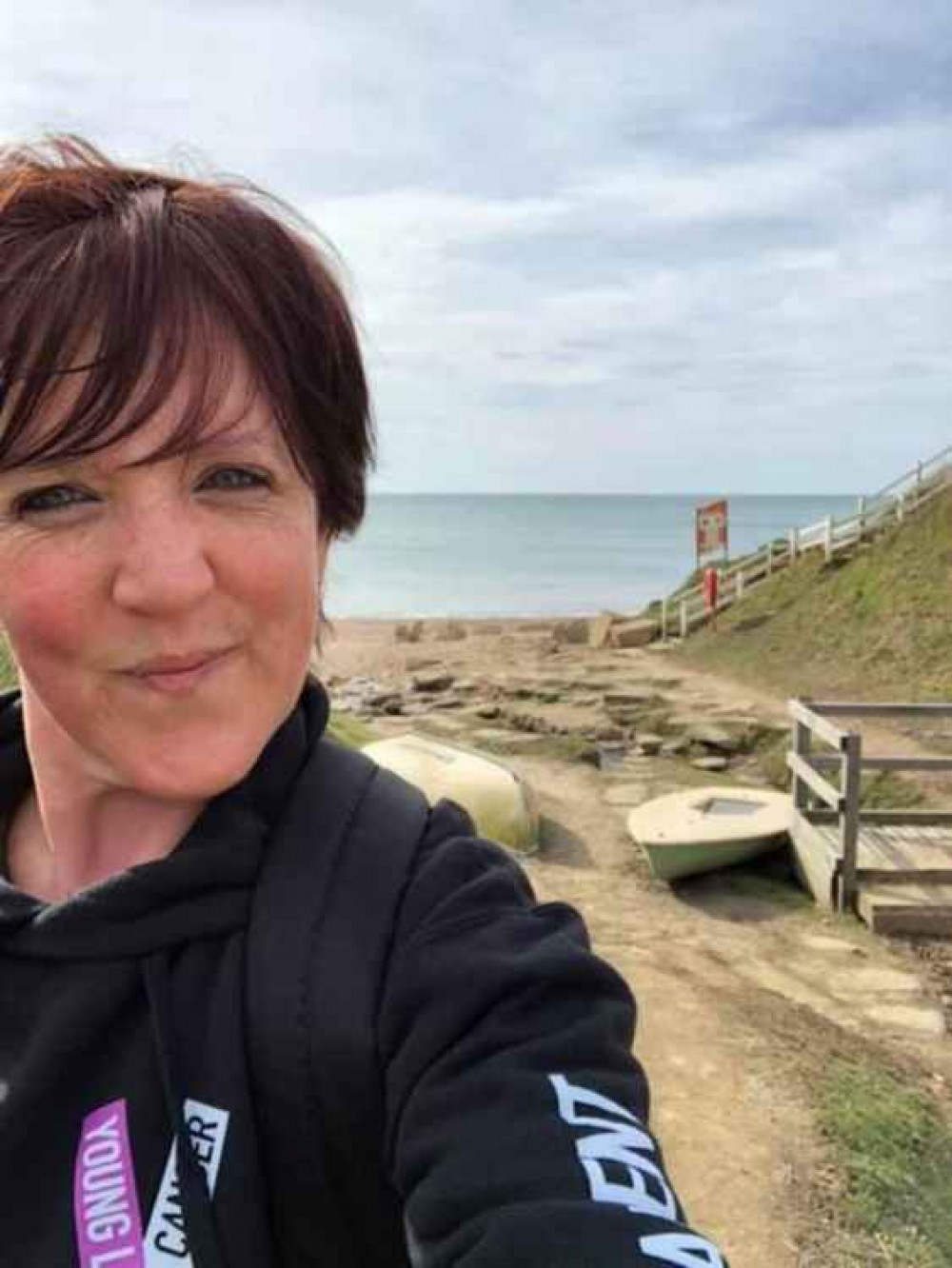 Donna Edwards has walked 500,000 steps and more than 260 miles