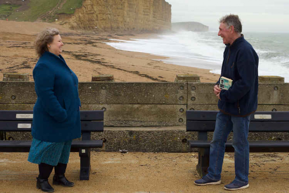 Steve and volunteer coach Lorraine