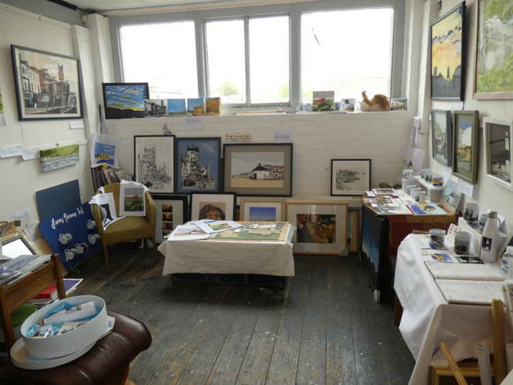 Jenny Penney's studio