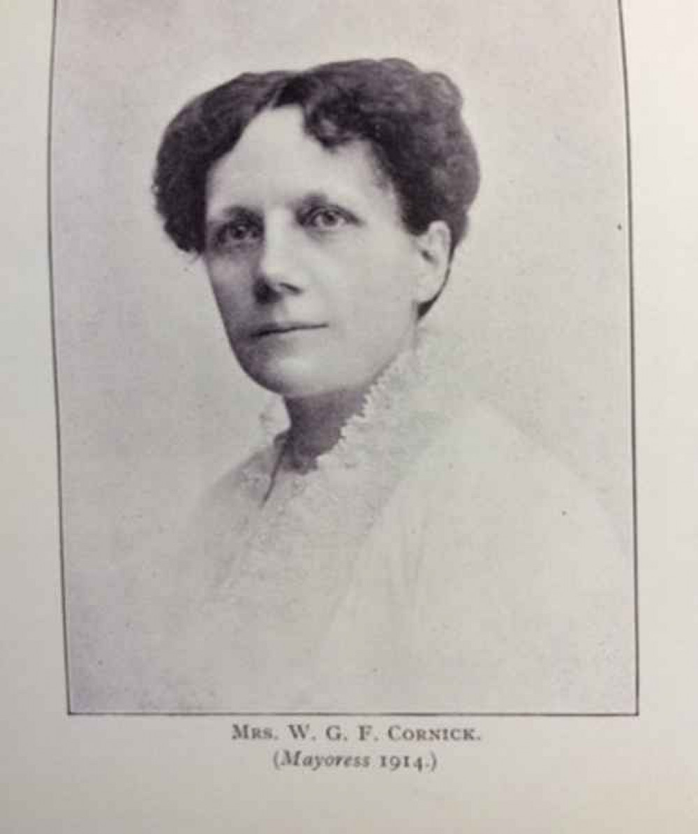 Tryphena Cornick, Bridport's mayoress at the outbreak of the First World War