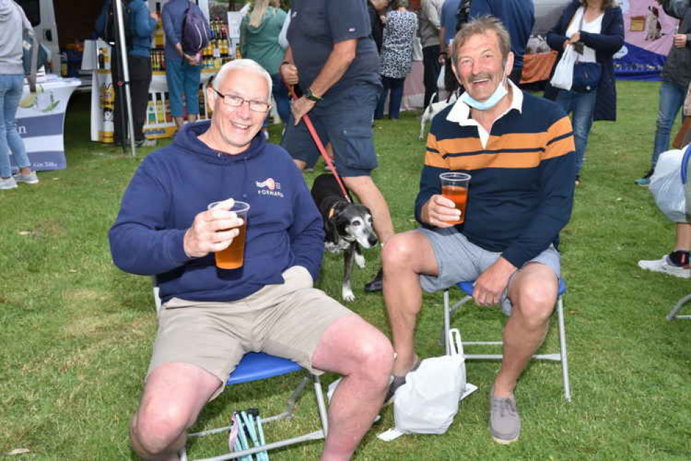 Visitors enjoying the market Picture: Tim Russ