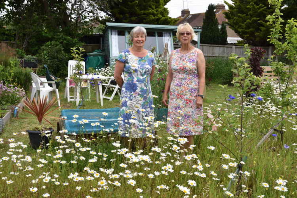 Environment winners Kathy and Chris