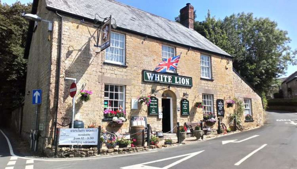 The White Lion in Broadwindsor Picture: Palmers Brewery