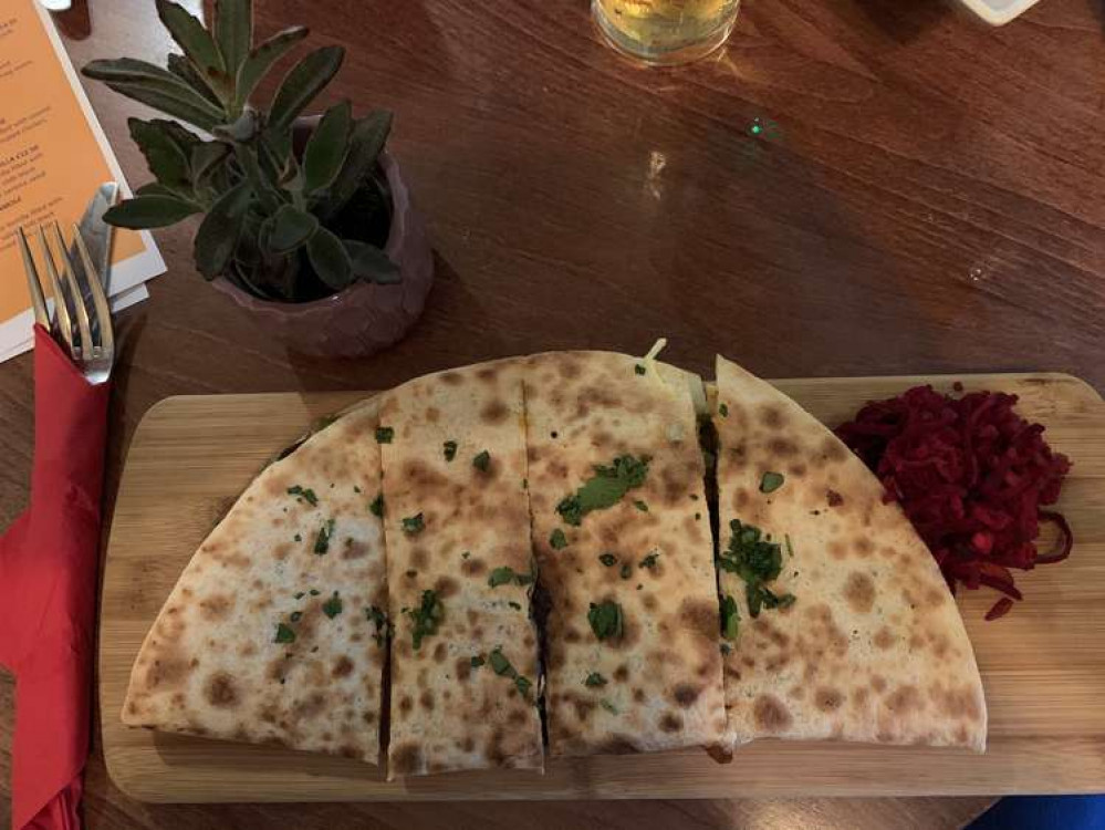 The quesadilla The quesadilla