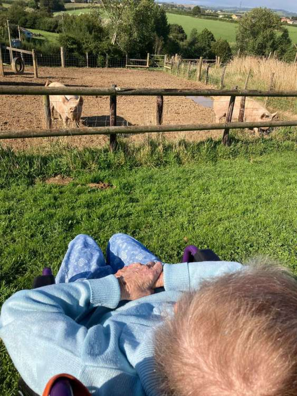 Kate at Washingpool Farm