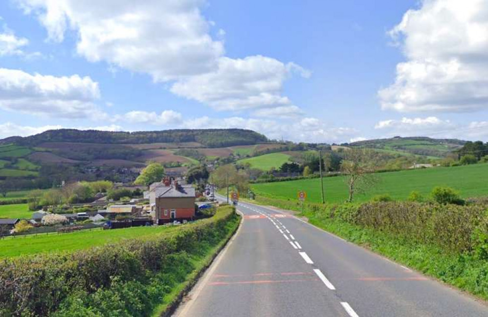 Chideock resident Winston Maskell is gaining support for a safe path between the village and Bridport Picture: Google Maps