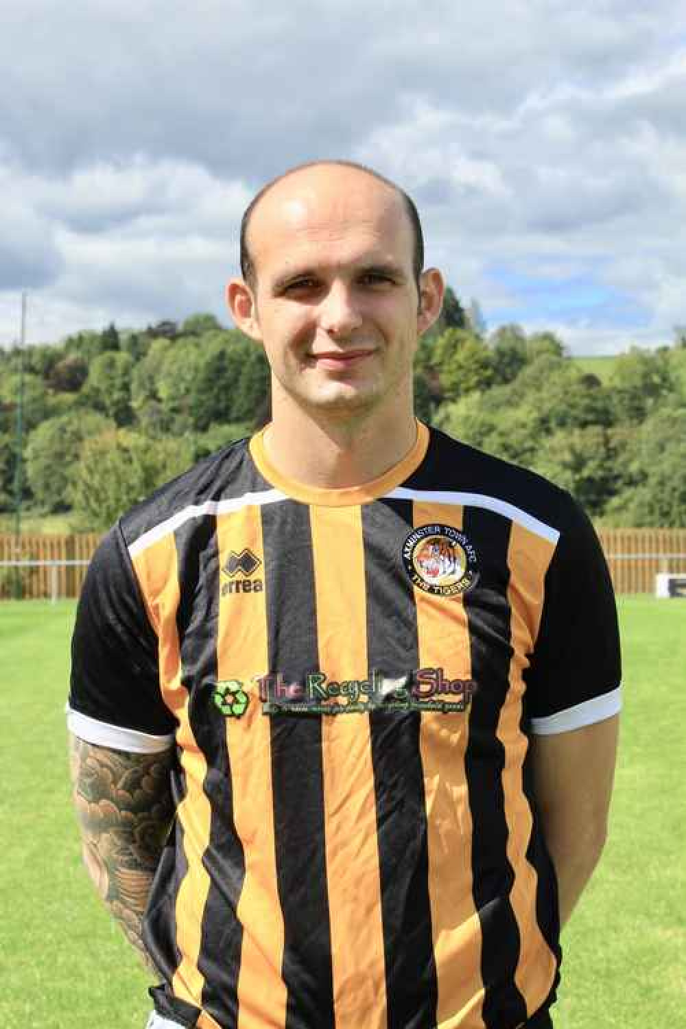 Luke Finn - Axminster Town's man-of-the-match at Crediton United Luke Finn - Axminster Town's man-of-the-match at Crediton United